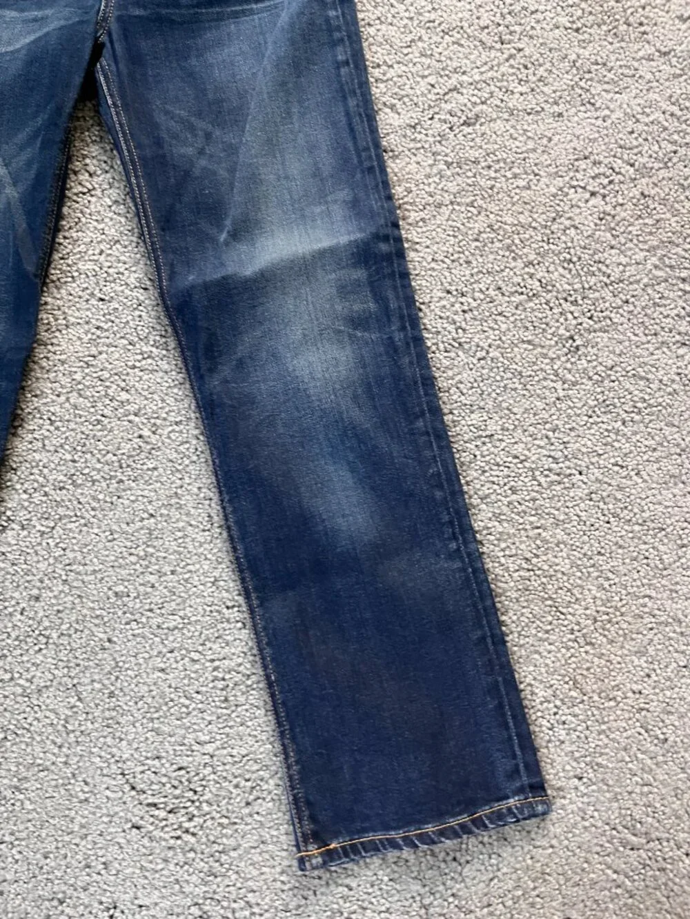 RAG & BONE MINA HIGH-RISE ANKLE CIGARETTE MEDIUM WASH BLUE JEANS - EUC  25